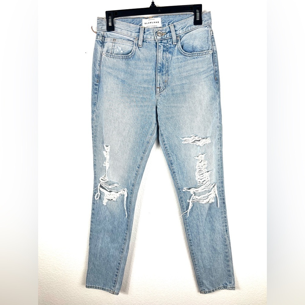 SLVRLAKE jeans denim skinny distressed size 25